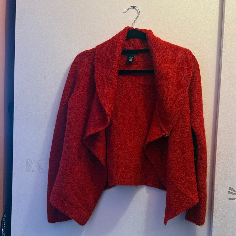 Adrienne Vittadini Vibrant Red Knitwear